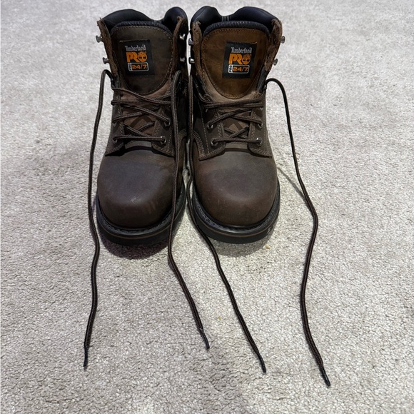 Timberland PRO Men\'s Dark Brown Lace-Up Boots main image 4